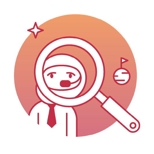 Executive search menu icon